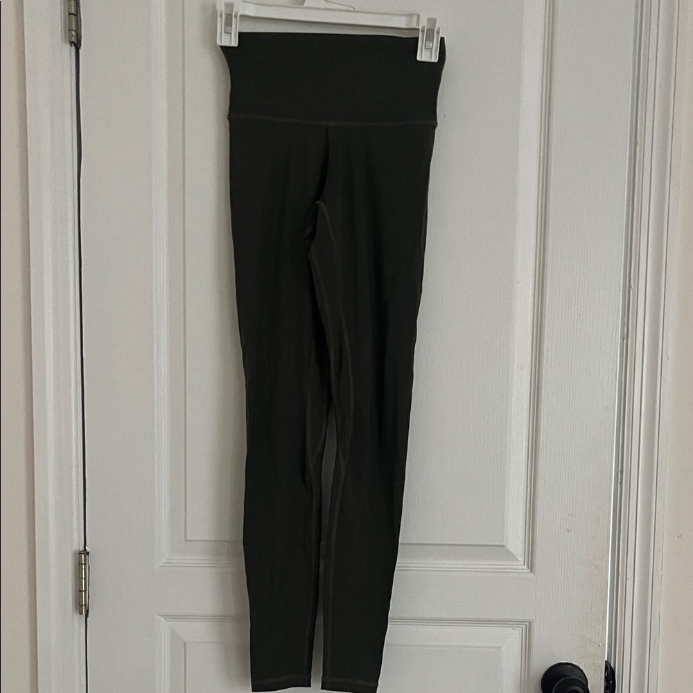 High-Waisted Black Leggings